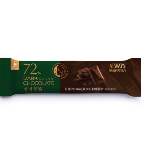 歐維氏醇黑巧克力-72% 36g